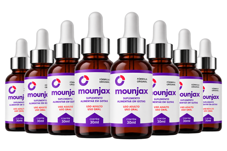 Kit Mounjax com oito frascos